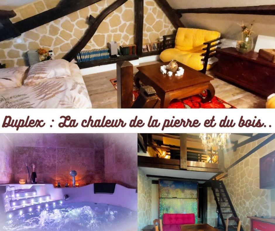 La Couture-Boussey Maison D'Hote Privatisee Avec Piscine Et Jacuzzis 15 Pers Max 빌라 외부 사진